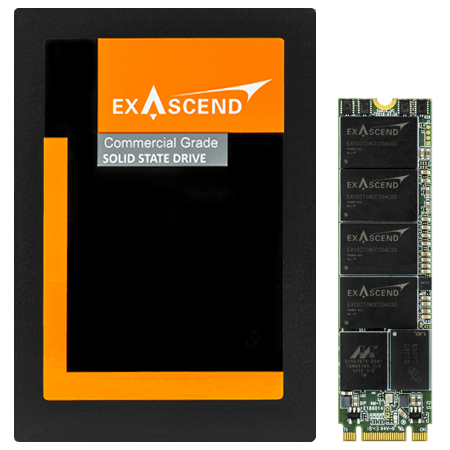 Exascend's SC3 series of commercial-grade SSDs