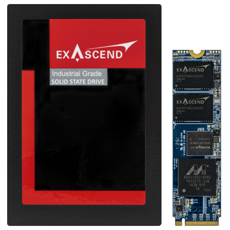 Exascend's PI series of enterprise-grade SSDs
