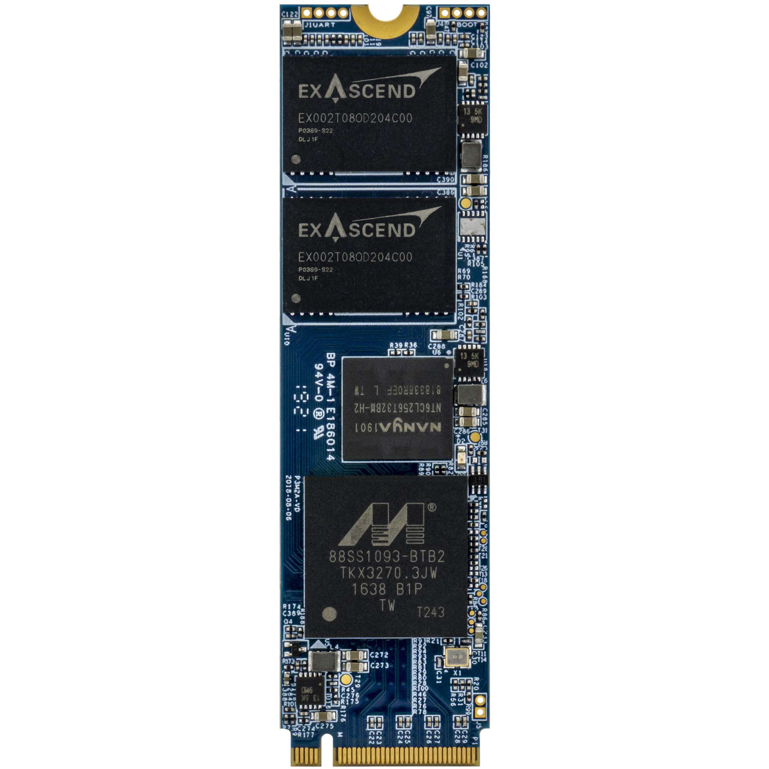 Exascend enterprise-grade M.2 PCIe SSD